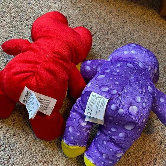 2 Pieces Lot of Kellytoy Plush Frogs - Picture 4 of 5
